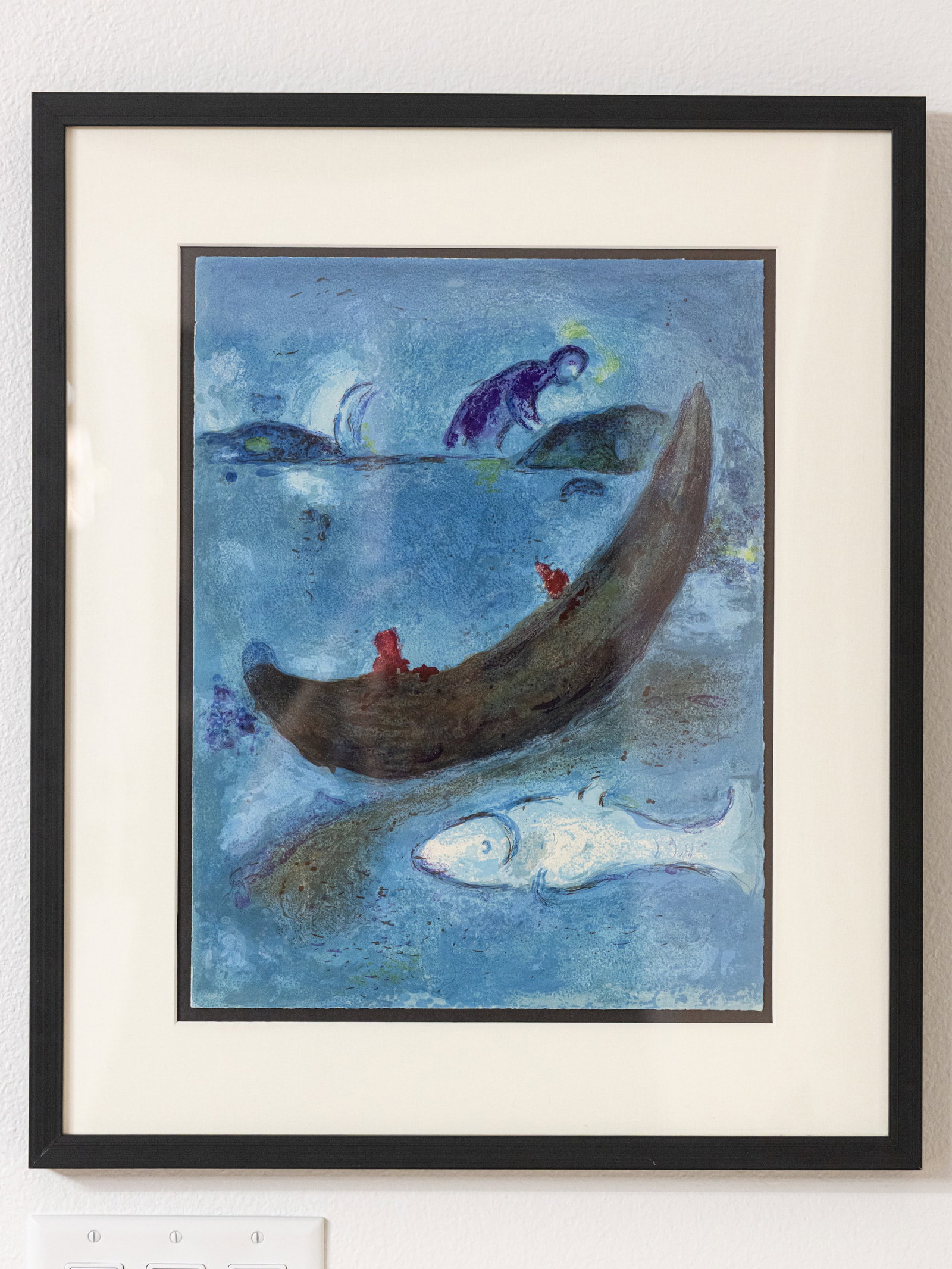Marc Chagall (1887–1985) – Le Dauphin mort et les trois cents écus