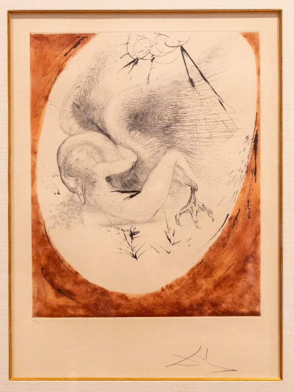 Salvador Dalí (1904–1989) – Leda and the Swan (Leda et le Cygne)