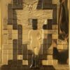 Salvador Dalí – Lincoln in Dalivision (Gold Bas-Relief), circa 1975–1979