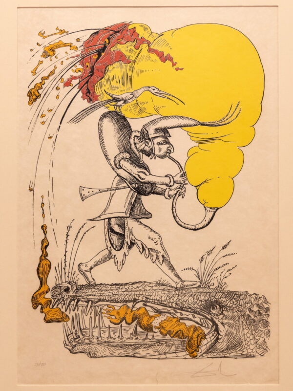 Salvador Dalí – Les Songes Drolatiques de Pantagruel (Plate I)