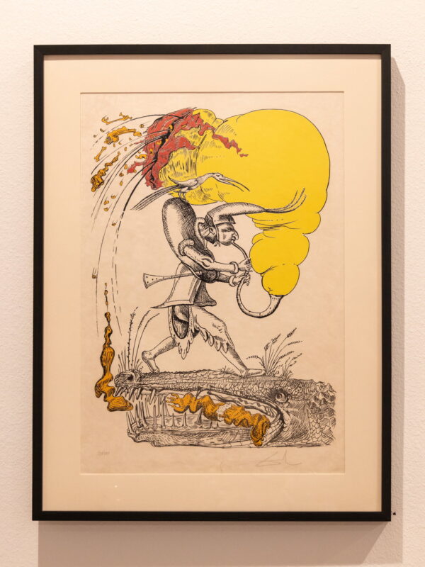 Salvador Dalí – Les Songes Drolatiques de Pantagruel (Plate I)