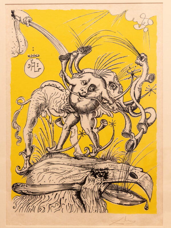 Salvador Dalí – Les Songes Drolatiques de Pantagruel (Plate II)