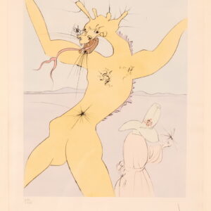 Salvador Dalí – Japanese Fairy Tales (Rokujiso), Signed, 1976