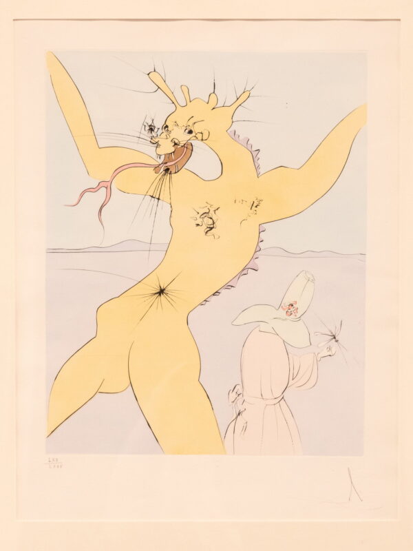 Salvador Dalí – Japanese Fairy Tales (Rokujiso), Signed, 1976