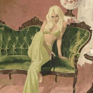 Robert McGinnis "Lie Down Killer" Limited Edition Lithograph, Hand Signed & Numbered