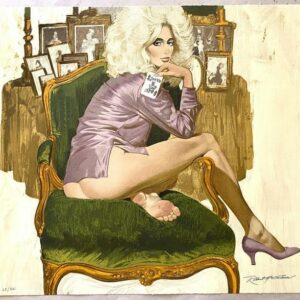 Robert McGinnis "Joker In the Deck" Limited Edition Lithograph, Hand Signed & Numbered