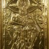 Salvador Dalí (1904–1989) Moses and Monotheism, Gilt Metal Bas-Relief after Michelangelo