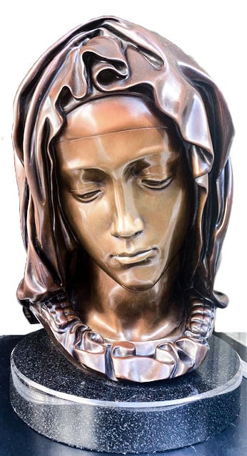The Pieta Virgin Mary Bust