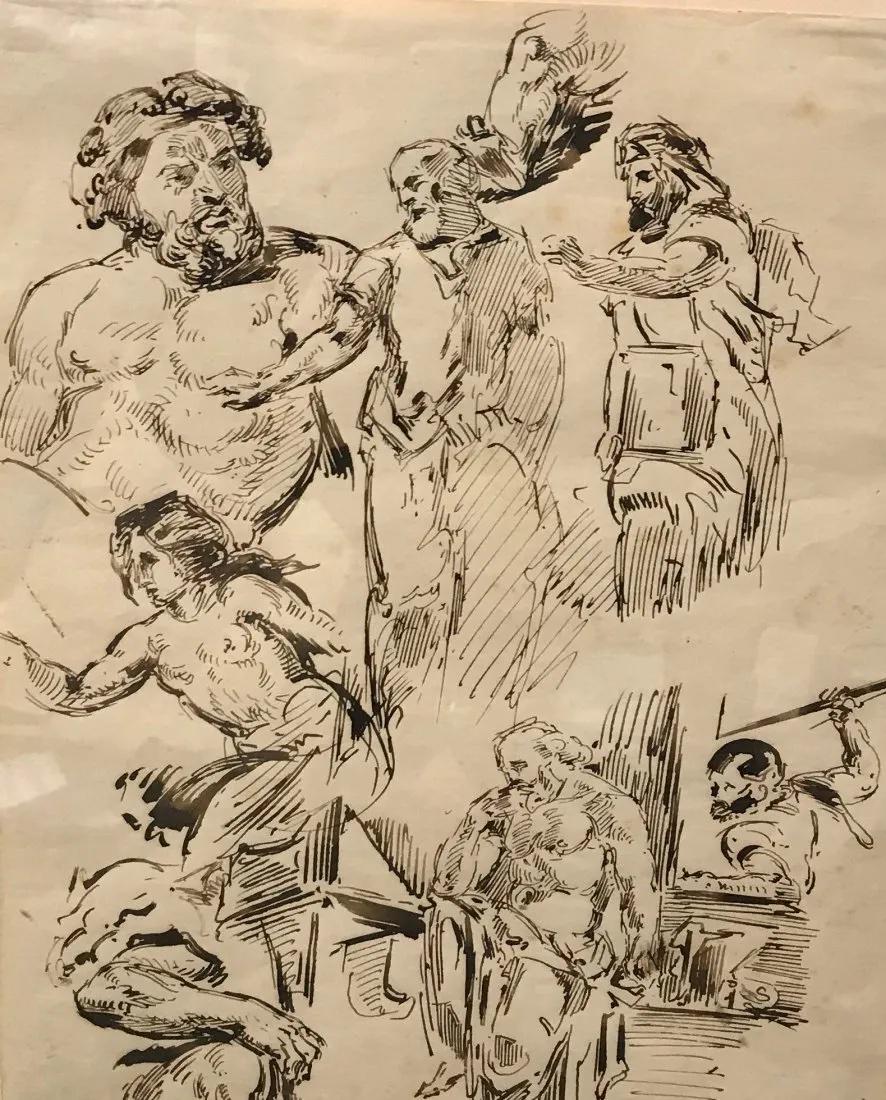 Original Eugene Delacroix