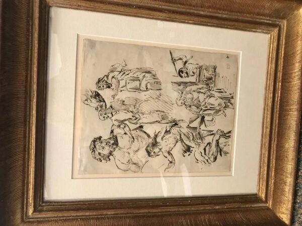 Original Eugene Delacroix