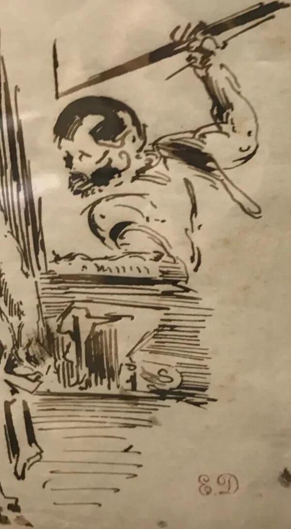 Original Eugene Delacroix