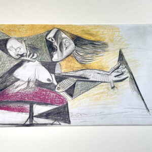 Pablo Picasso (after) — Guernica Study No. 3