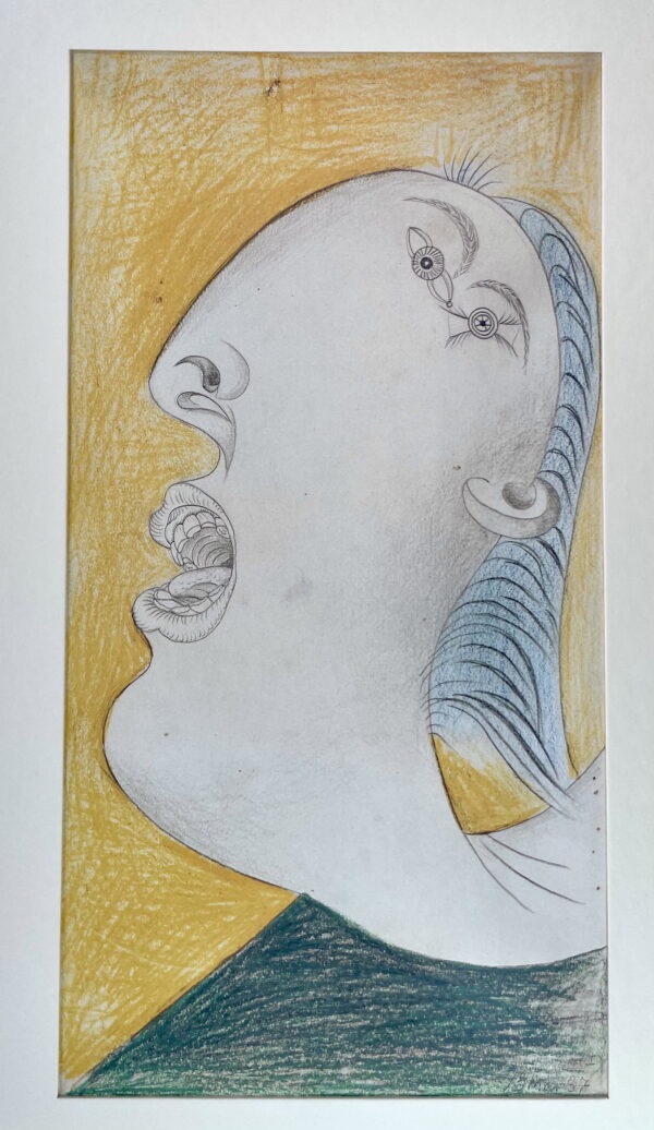 0124 Pablo Picasso (after) — Guernica Study No. 4