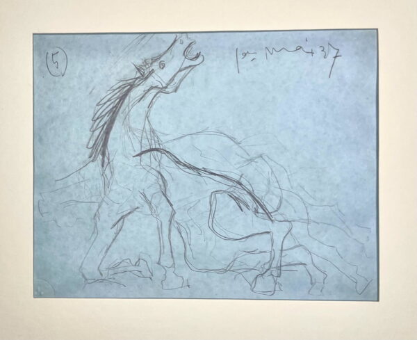 Pablo Picasso (after) — Guernica Study No. 6