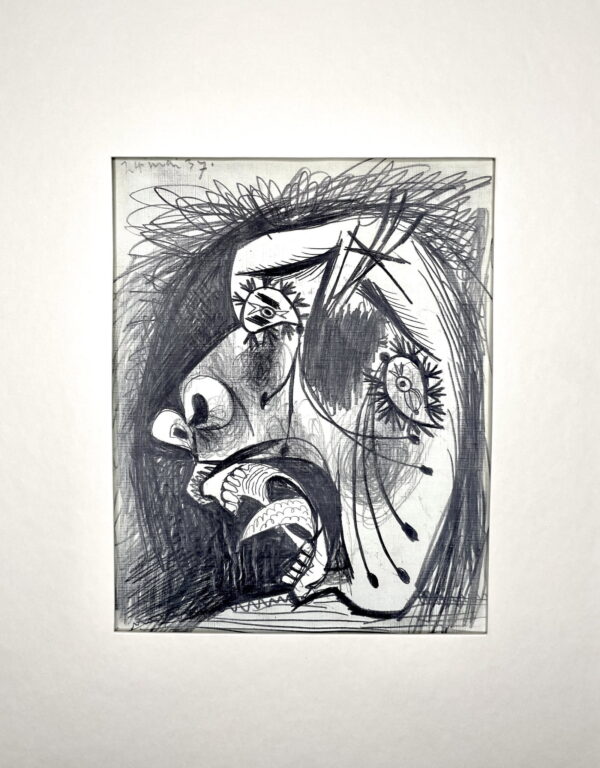 0127 Pablo Picasso (after) — Guernica Study No. 7