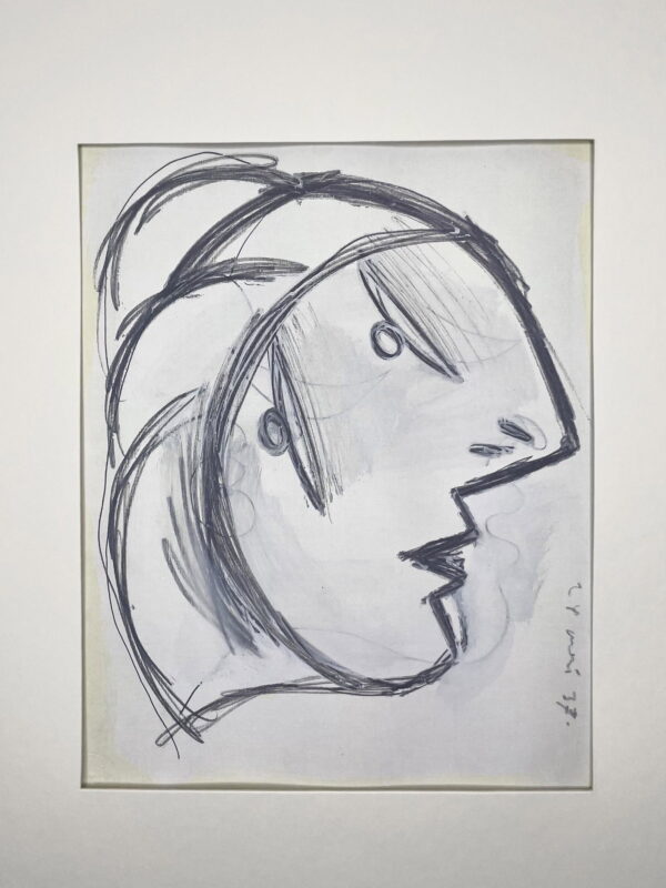 0128 Pablo Picasso (after) — Guernica Study No. 8
