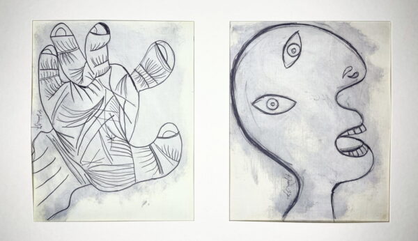 0129 Pablo Picasso (after) — Guernica Study No. 9