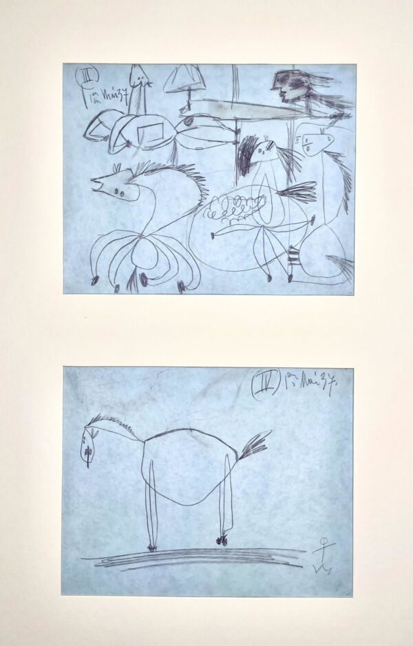 Pablo Picasso (after) — Guernica Study No. 16