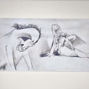 Pablo Picasso (after) — Guernica Study No. 17