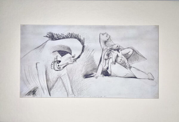Pablo Picasso (after) — Guernica Study No. 17