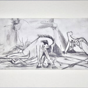 Pablo Picasso (after) — Guernica Study No. 18