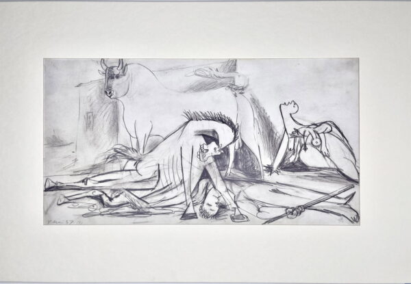 Pablo Picasso (after) — Guernica Study No. 18