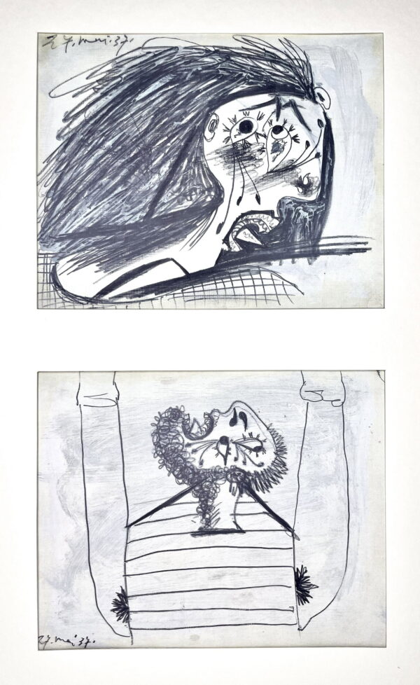 Pablo Picasso (after) — Guernica Study No. 21