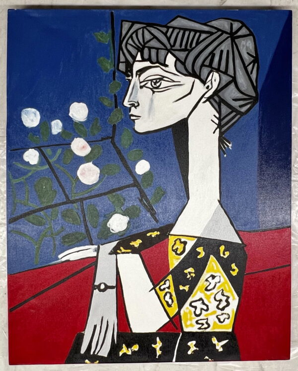 0148 Woman with Flowers Picasso