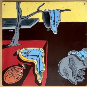 0156 Dali Melting Clocks and 1959 Cadillac