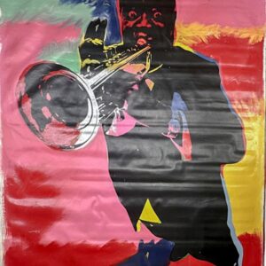 0251_1 Louis Armstrong Multi Color