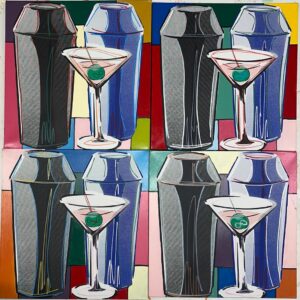 4 Panel Martini