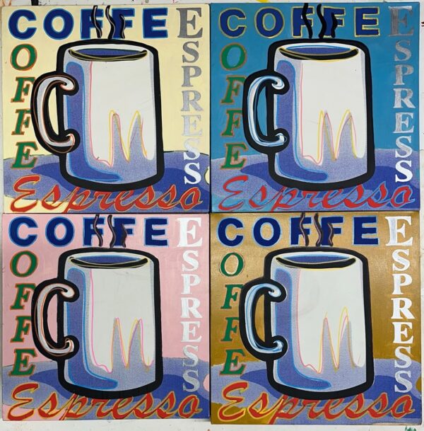 4 Panel Coffee