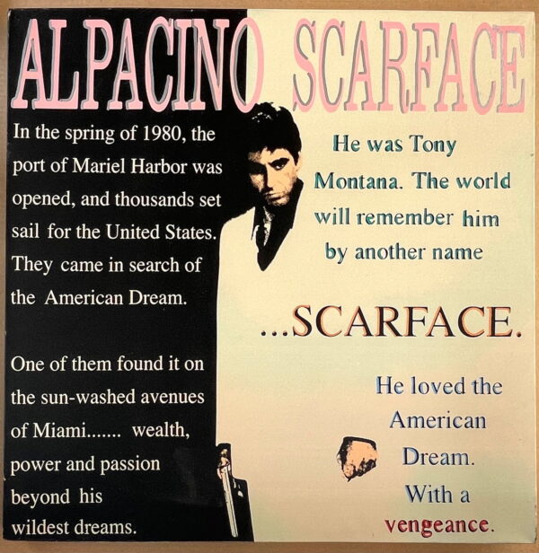 Scarface Movie Poster