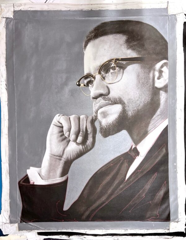 Malcom X Lost in Thought