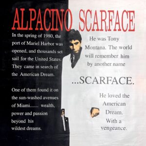 Al Pacino Scarface Poster