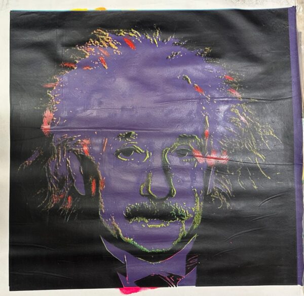 Albert Einstein Purple 2