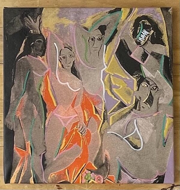 0347 Picasso Les Demoiseseles