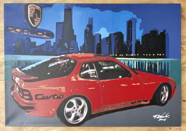 Red Porsche