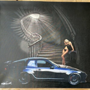 0384 Black Porsche