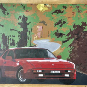 0385 Porsche on a Winding Road