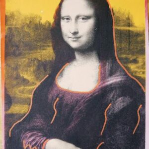 0401 Mona Lisa(pink embellishments)
