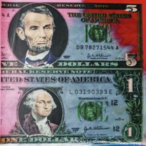 Five and One Dollar Bill