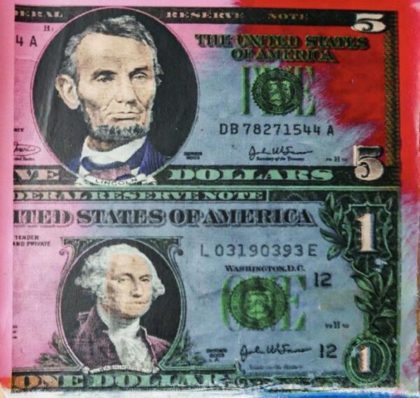 Five and One Dollar Bill