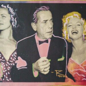 0444 Marilyn, Bogart and Bacall