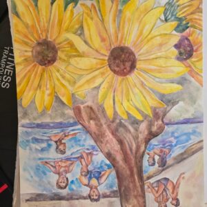 Sunflowers and Swimmers