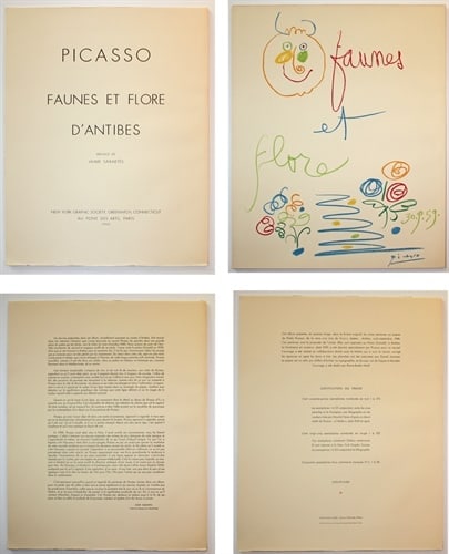 Picasso Complete Portfolio (Faunes et Flore d'Antibes)