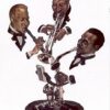 Sunday Morning Jazz Bronze Sculpture
