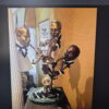 Sunday Morning Jazz Bronze Sculpture