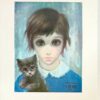Girl and Cat